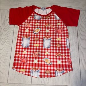 NWOT Small Shop Crawfish Broil tee